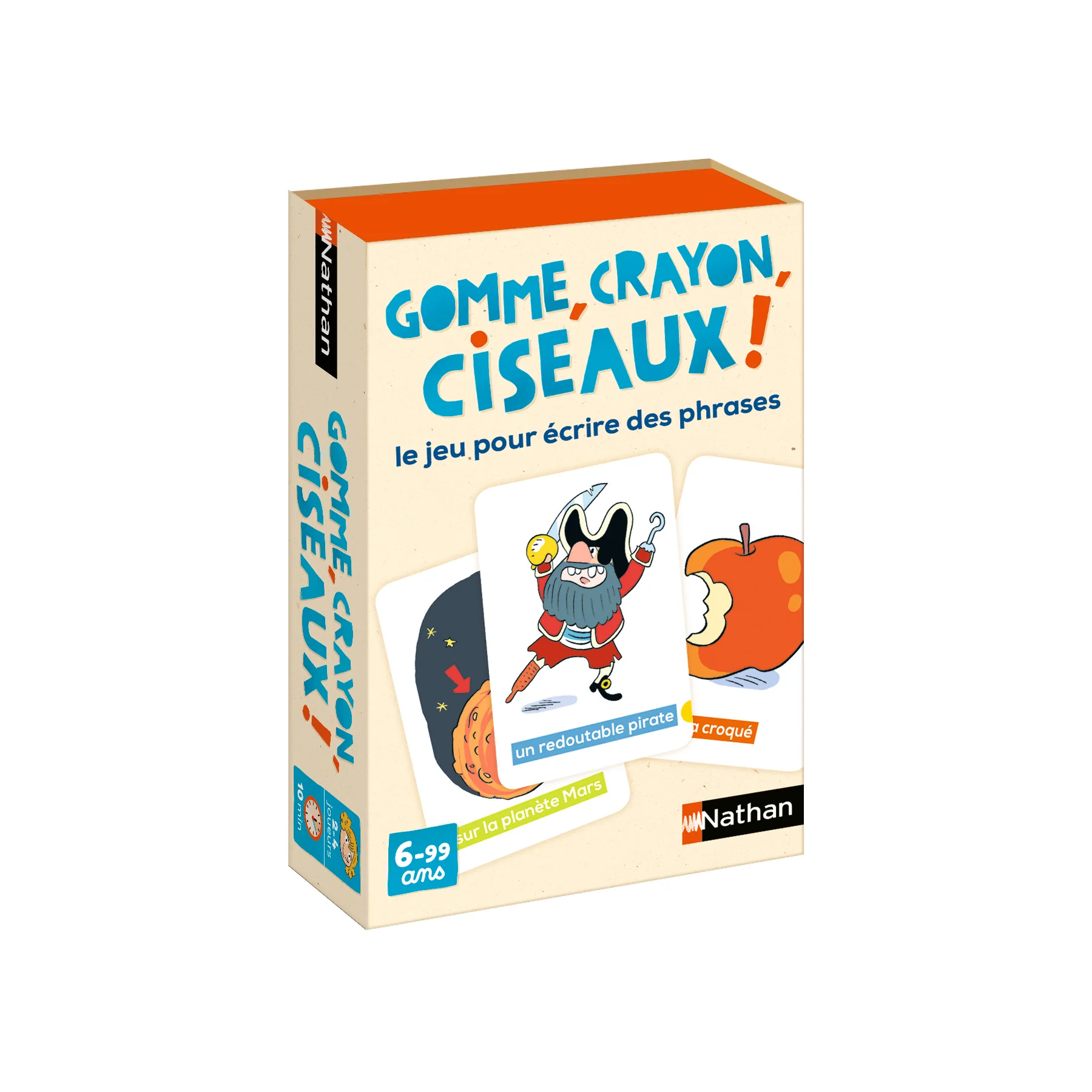 Gomme, crayon, ciseaux!