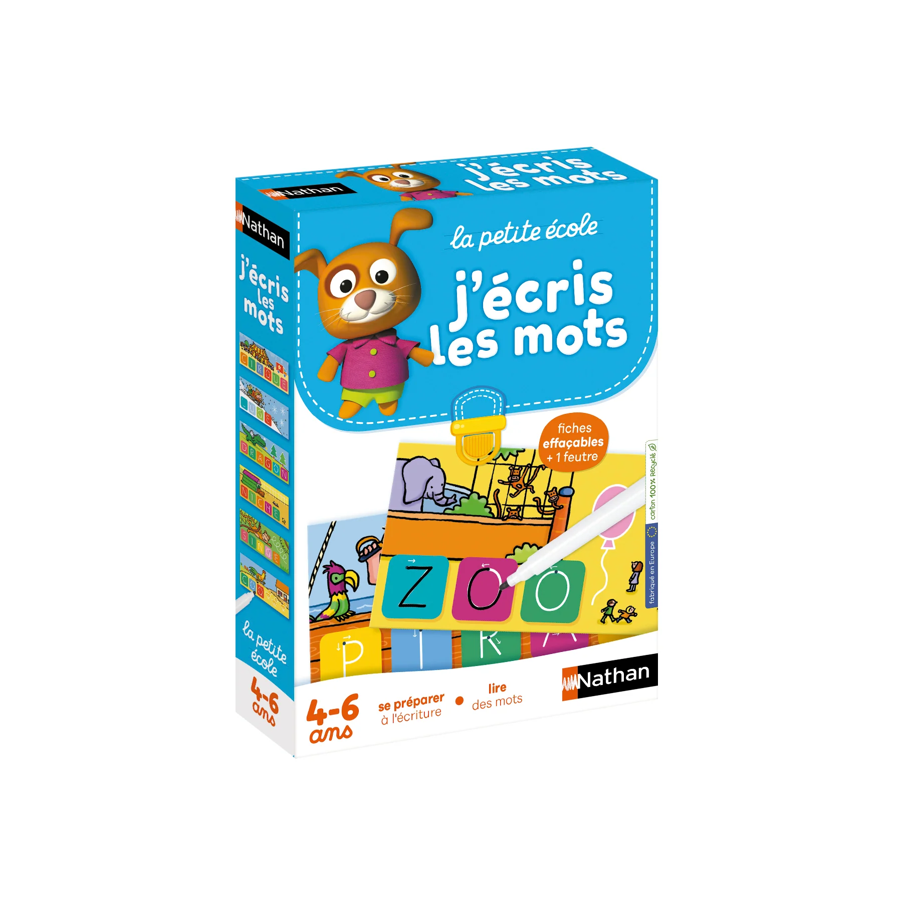 J'écris les mots