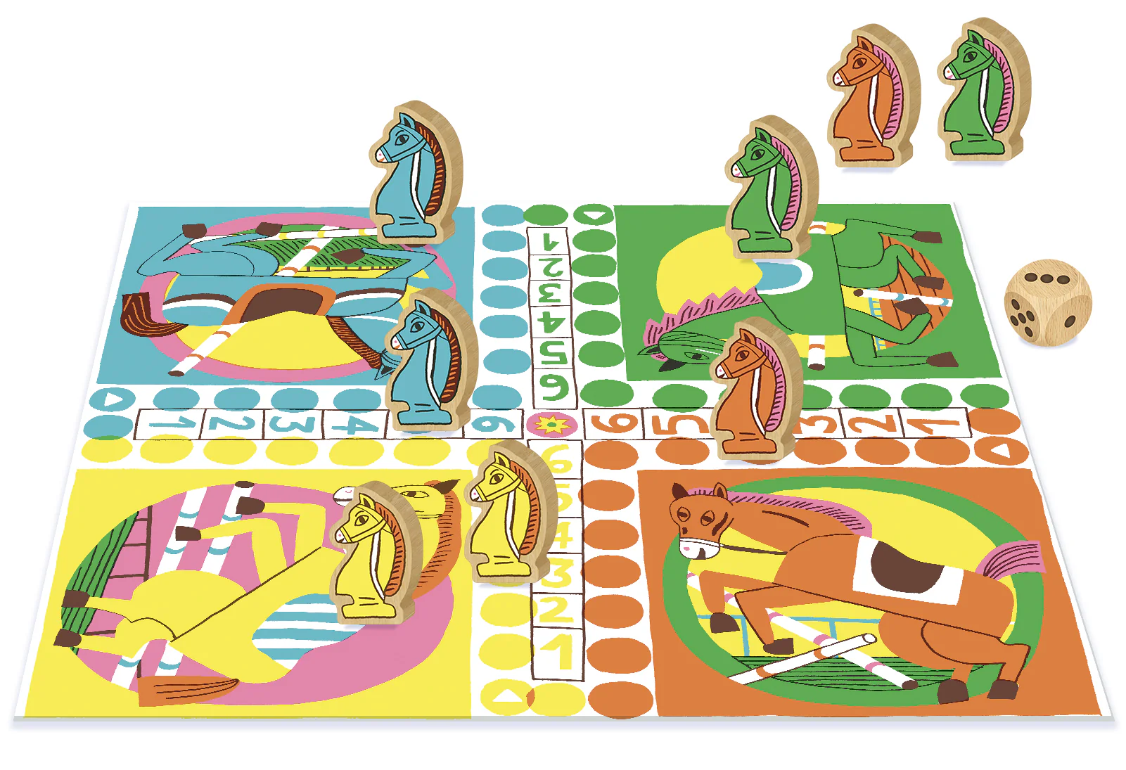 Jeu des petits chevaux - Image 3