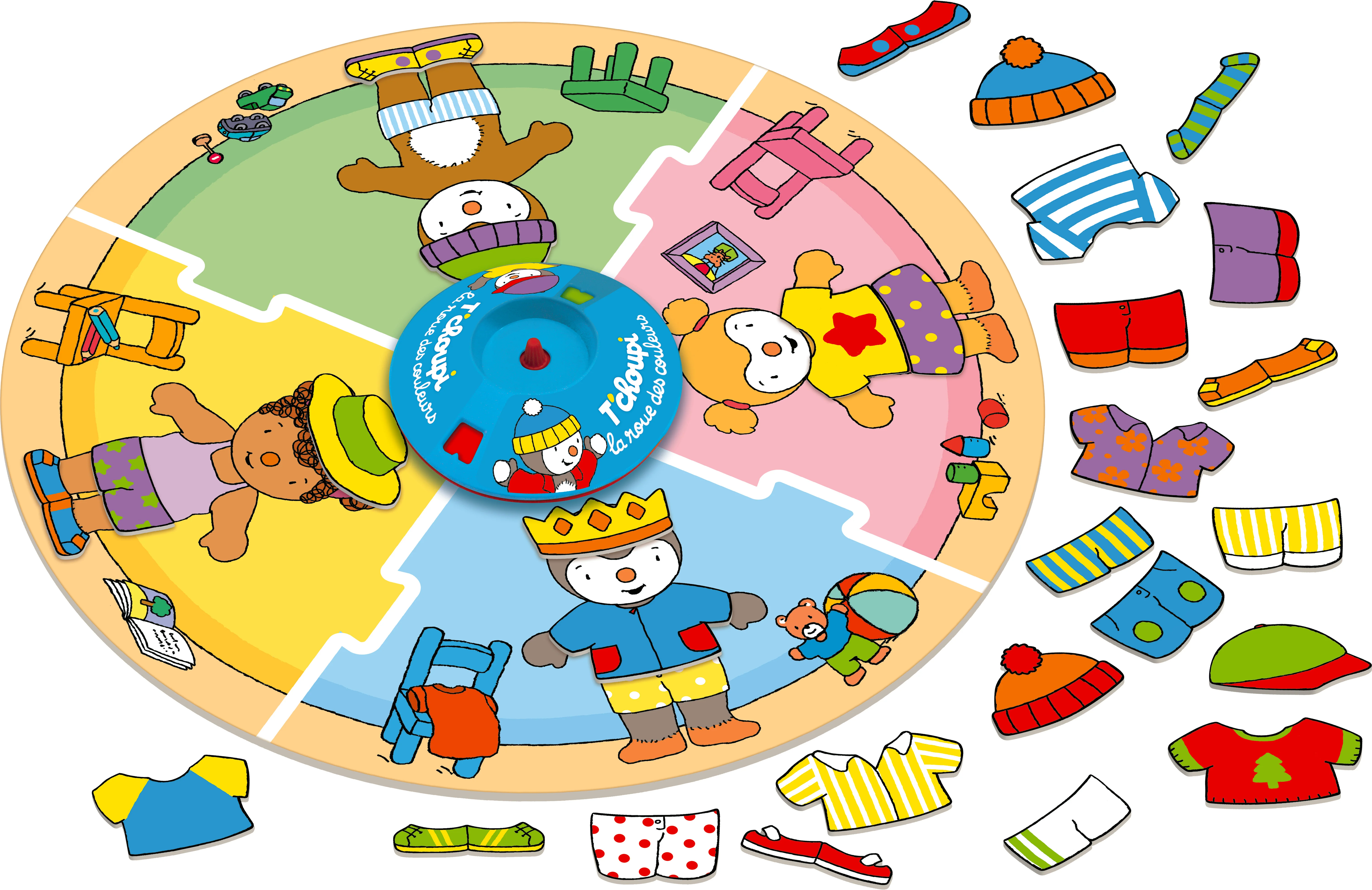 La roue des couleurs T'choupi - Image 3